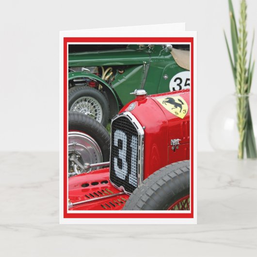 誕生日考え カード (正面)