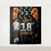 誕生日背景 タペストリー (正面)