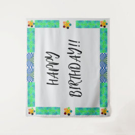 誕生日背景 タペストリー