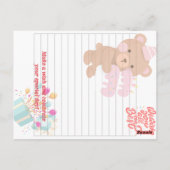 誕生日至福 ポストカード (裏面)