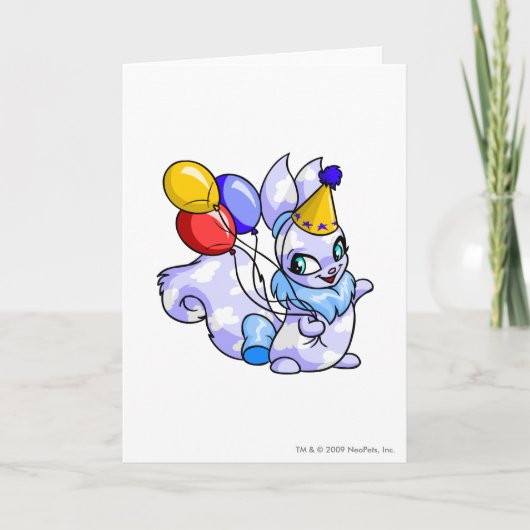 誕生日臼 カード (正面)