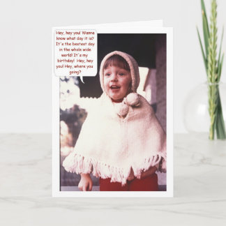 誕生日興奮 カード