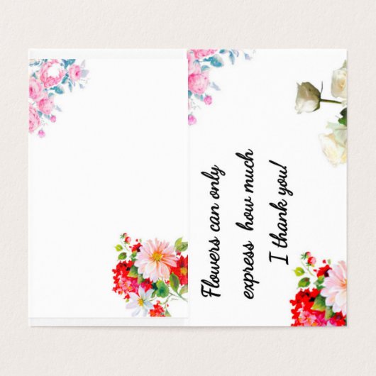 誕生日花模様を叔母お気に入りのに (内部フラット)