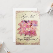 誕生日花4月1日 カード (正面/裏面インサイチュ)