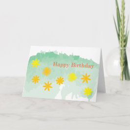 誕生日花 カード