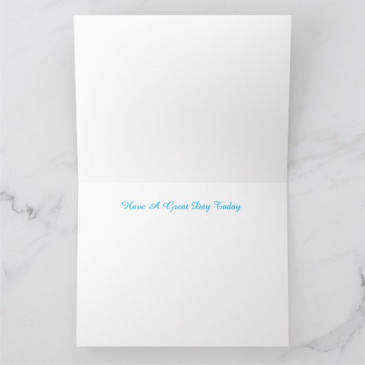 誕生日花 カード (内部)