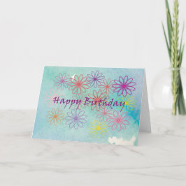 誕生日花 カード