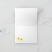 誕生日花 カード (内部)