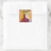 誕生日花 スクエアシール (バッグ)