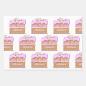 誕生日菓子 ラッピングペーパーシート (正面2)