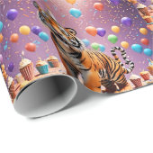 誕生日虎 ラッピングペーパー (ロールコーナー)
