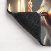 誕生日蝋燭 マウスパッド (コーナー)