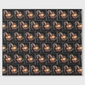 誕生日蝋燭 ラッピングペーパー (フラット)