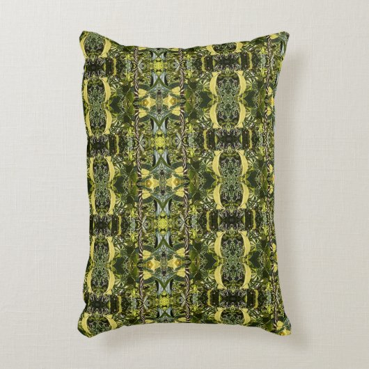 誕生日蝶抽象芸術 アクセントクッション (正面(垂直))