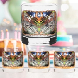 誕生日蝶 ウイスキーグラス