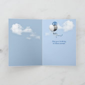 誕生日蝶 カード (内部)