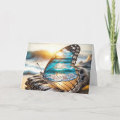 誕生日蝶(海翼) カード (正面)