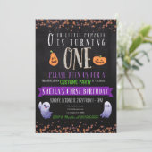 誕生日衣装パーティの招待状 招待状 (スタンド正面)