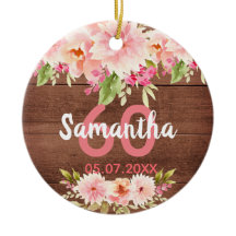 誕生日褐色木材赤面花模様名