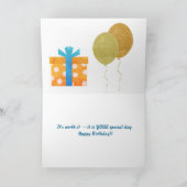 誕生日計画は村と猫と友人を取る カード (内部)