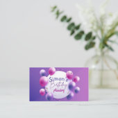 誕生日計画名刺 名刺 (スタンド正面)