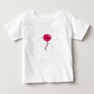誕生日記念バルーン ベビーTシャツ