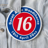 誕生日記念（氏名、年齢、日付） 缶バッジ (インサイチュ)