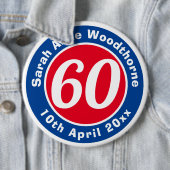 誕生日記念（氏名、年齢、日付） 缶バッジ (インサイチュ)