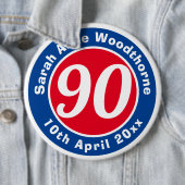 誕生日記念（氏名、年齢、日付） 缶バッジ (インサイチュ)