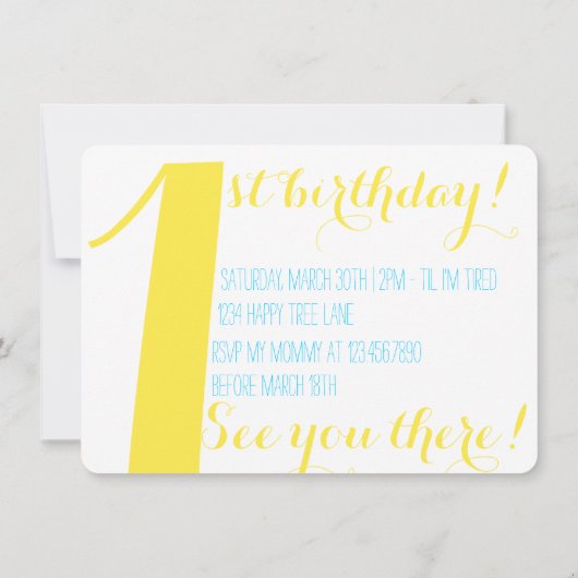 誕生日詩の招待状 招待状 (裏面)