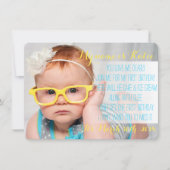 誕生日詩の招待状 招待状 (正面)