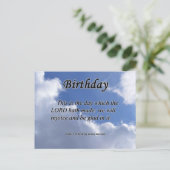 誕生日詩篇118-24 ポストカード (スタンド正面)