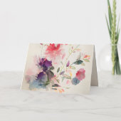 誕生日詩篇37:4主を喜ばせる カード (裏面)