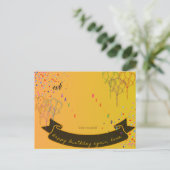 誕生日詩 シーズンポストカード (スタンド正面)