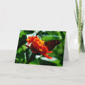 誕生日賛美の カード (正面)