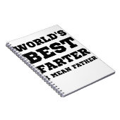 誕生日贈り物：パパ界の父親最高の向け贈り物 ノートブック (右側)