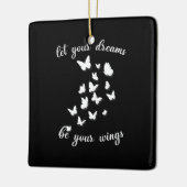 誕生日贈り物 – 夢を揺らす セラミックオーナメント (左)