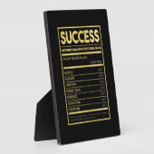 誕生日贈与成功栄養学 フォトプラーク (側面)