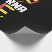 誕生日贈与 |先生生物学者DNAとRNA ラッピングペーパー (角)