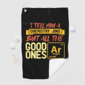 誕生日贈与 |化学を教えて ゴルフタオル (インサイチュ)
