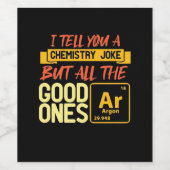 誕生日贈与 |化学を教えて ワインラベル (シングルラベル)