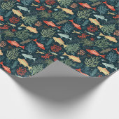 誕生日贈与 | 海は急がない ラッピングペーパー (角)