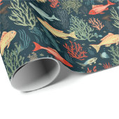 誕生日贈与 | 海は急がない ラッピングペーパー (ロールコーナー)