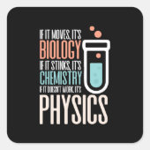 誕生日贈与 |生物もし学と呼ばれる動きを持つ スクエアシール (正面)