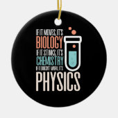 誕生日贈与 |生物もし学と呼ばれる動きを持つ セラミックオーナメント (正面)