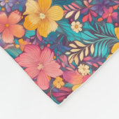 誕生日贈与 | 私は悪い得ビーチ患者だ フリースブランケット (角)