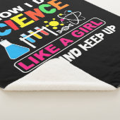 誕生日贈与 |私は科学を女の子のように行うことを知っている シェルパブランケット (3/4)