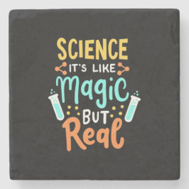 誕生日贈与 |科学魔法 ストーンコースター