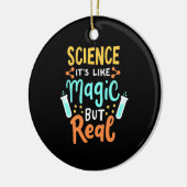 誕生日贈与 |科学魔法 セラミックオーナメント (左)