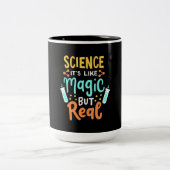 誕生日贈与 |科学魔法 ツートーンマグカップ (中央)